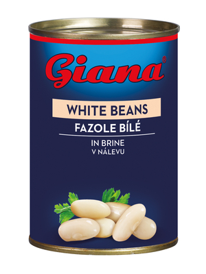 White Beans in Salted Brine, 425ml